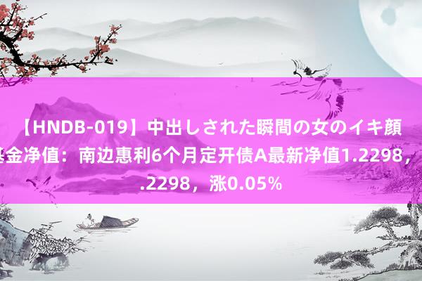 【HNDB-019】中出しされた瞬間の女のイキ顔 8月2日基金净值：南边惠利6个月定开债A最新净值1.2298，涨0.05%