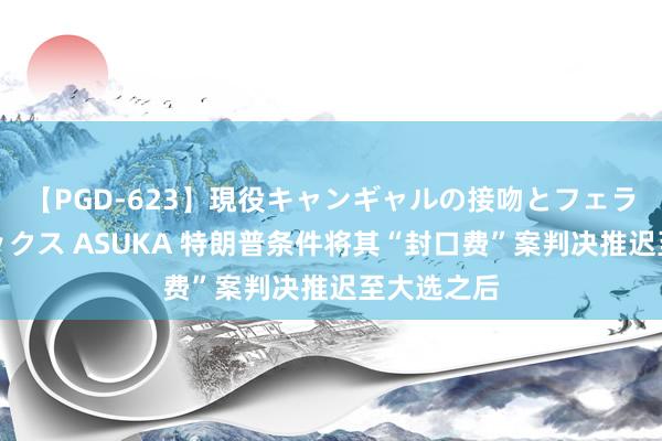 【PGD-623】現役キャンギャルの接吻とフェラチオとセックス ASUKA 特朗普条件将其“封口费”案判决推迟至大选之后